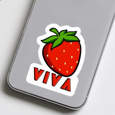 Autocollant Viva Fraise Laptop Image