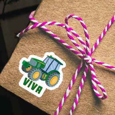 Tractor Sticker Viva Laptop Image