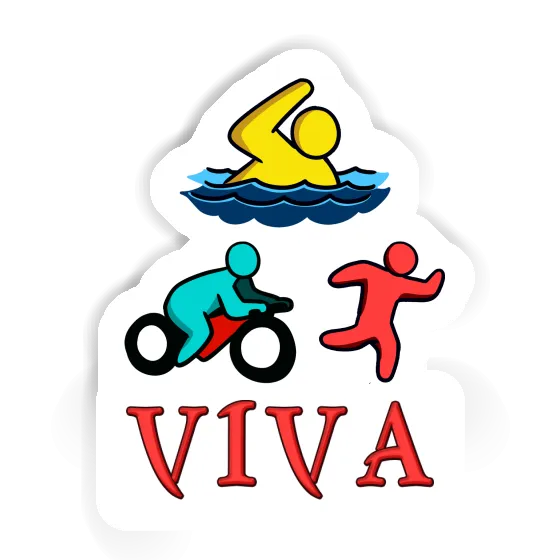 Sticker Viva Triathlete Gift package Image