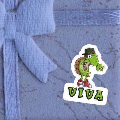 Sticker Hip Hop Turtle Viva Laptop Image