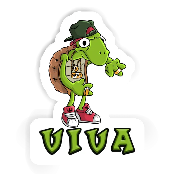 Sticker Hip Hop Turtle Viva Gift package Image