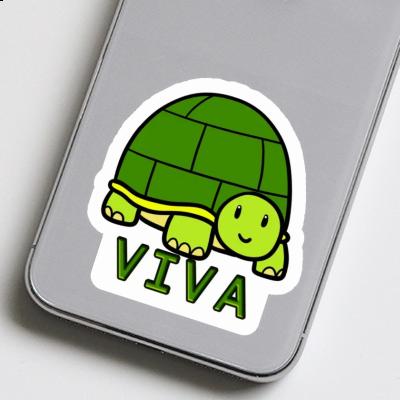 Sticker Turtle Viva Laptop Image