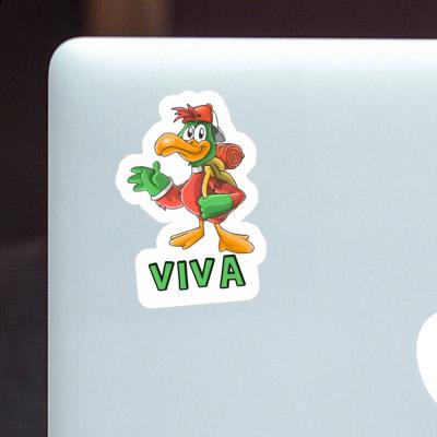 Sticker Viva Hiker Laptop Image