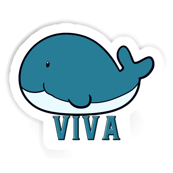 Viva Sticker Whale Notebook Image