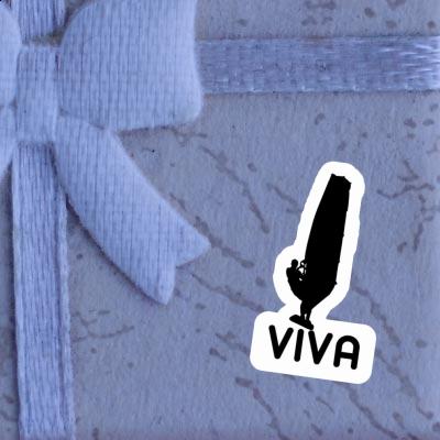 Sticker Windsurfer Viva Image