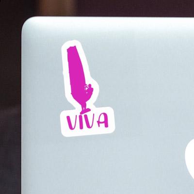 Windsurfer Sticker Viva Image