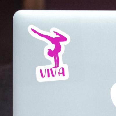 Viva Sticker Yoga Woman Gift package Image