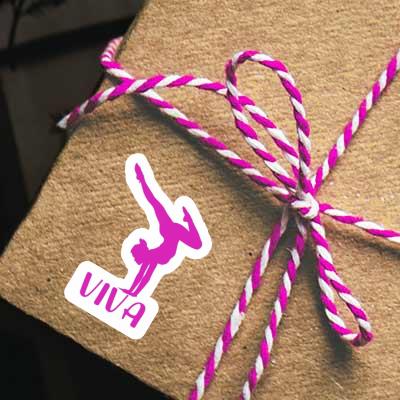 Viva Sticker Yoga Woman Gift package Image