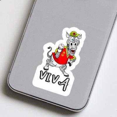 Sticker Viva Baseball Player Gift package Image