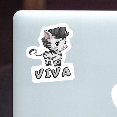 Sticker Zebra Viva Notebook Image