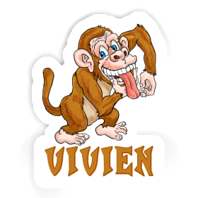 Sticker Vivien Gorilla Image