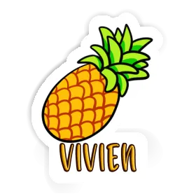 Pineapple Sticker Vivien Image