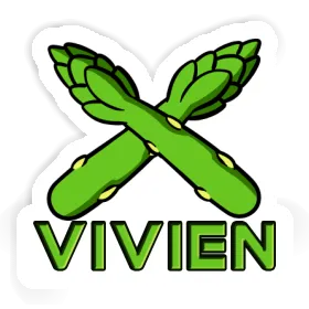 Vivien Sticker Asparagus Image