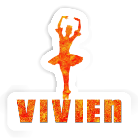 Vivien Sticker Ballerina Image