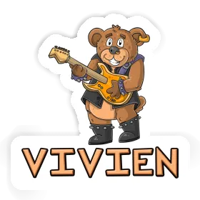 Vivien Sticker Rocker Bear Image