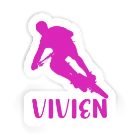 Biker Sticker Vivien Image