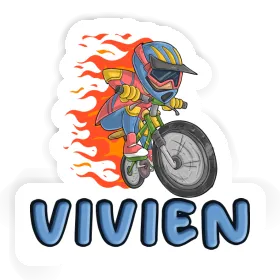 Sticker Biker Vivien Image