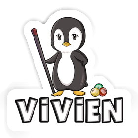 Autocollant Vivien Pingouin Image