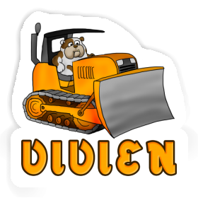 Sticker Bulldozer Vivien Image