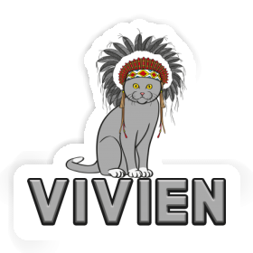 Sticker Cat Vivien Image