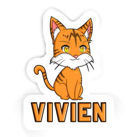 Vivien Sticker Cat Image