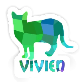 Vivien Sticker Cat Image