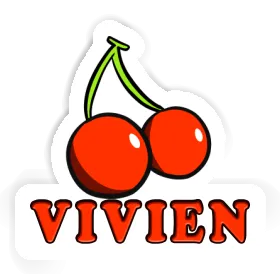 Sticker Vivien Cherry Image