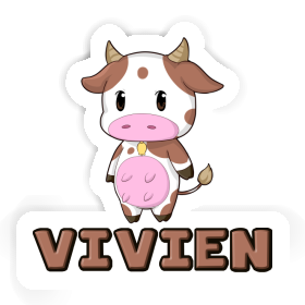 Vivien Sticker Cow Image