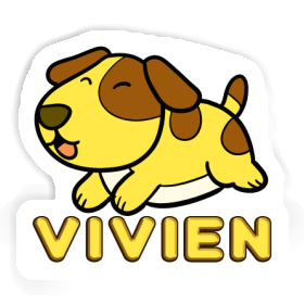 Autocollant Vivien Chien Image