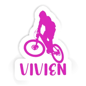 Vivien Sticker Downhiller Image