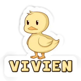 Duck Sticker Vivien Image