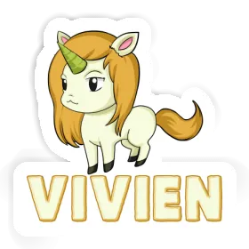 Vivien Sticker Unicorn Image