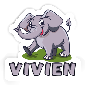 Vivien Sticker Elephant Image