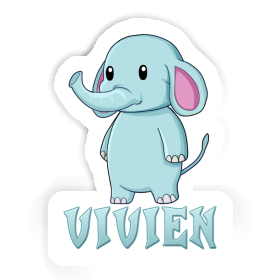 Vivien Sticker Elephant Image