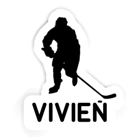 Sticker Hockey Player Vivien Image