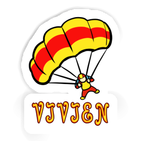 Skydiver Sticker Vivien Image