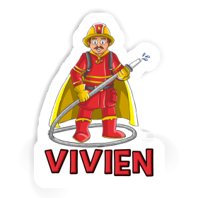 Autocollant Vivien Pompier Image