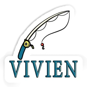 Fishing Rod Sticker Vivien Image