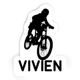 Autocollant Freeride Biker Vivien Image