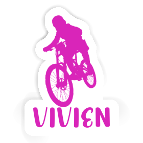 Freeride Biker Autocollant Vivien Image