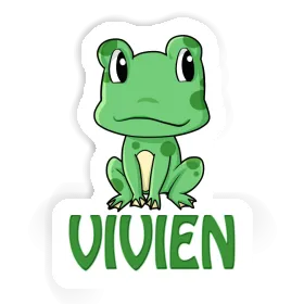 Vivien Sticker Frog Image