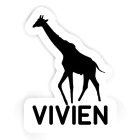 Giraffe Sticker Vivien Image