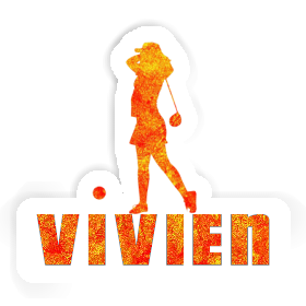 Sticker Golfer Vivien Image