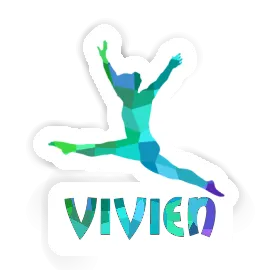 Vivien Sticker Gymnast Image