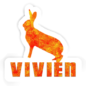 Rabbit Sticker Vivien Image