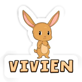 Sticker Rabbit Vivien Image