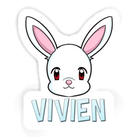 Sticker Vivien Rabbithead Image