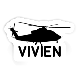 Vivien Sticker Helicopter Image