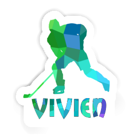 Sticker Hockey Player Vivien Image