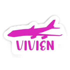 Sticker Jumbo-Jet Vivien Image